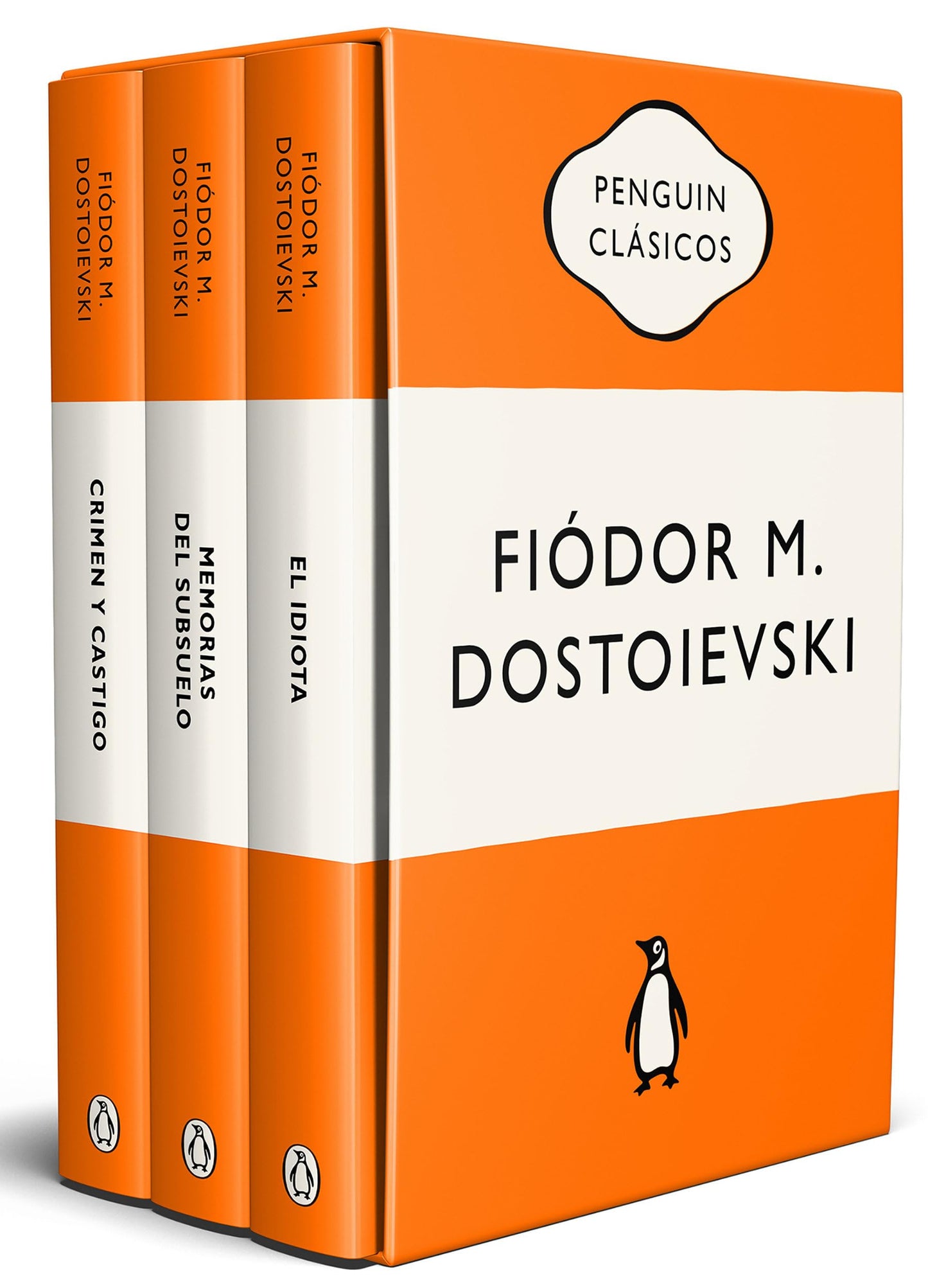 Libro: Estuche Dostoievski (contiene: Crimen y castigo | Memorias del subsuelo | El idiota): Ediciones icónicas (Penguin Clásicos vintage)