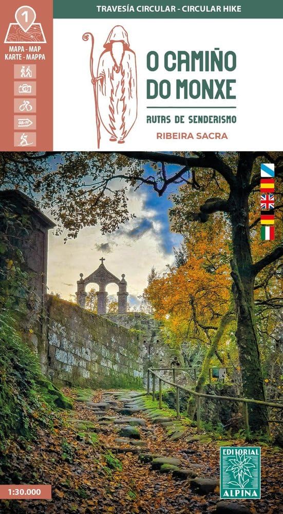 Libro: O CAMIÑO DO MONXE - RIBEIRA SACRA