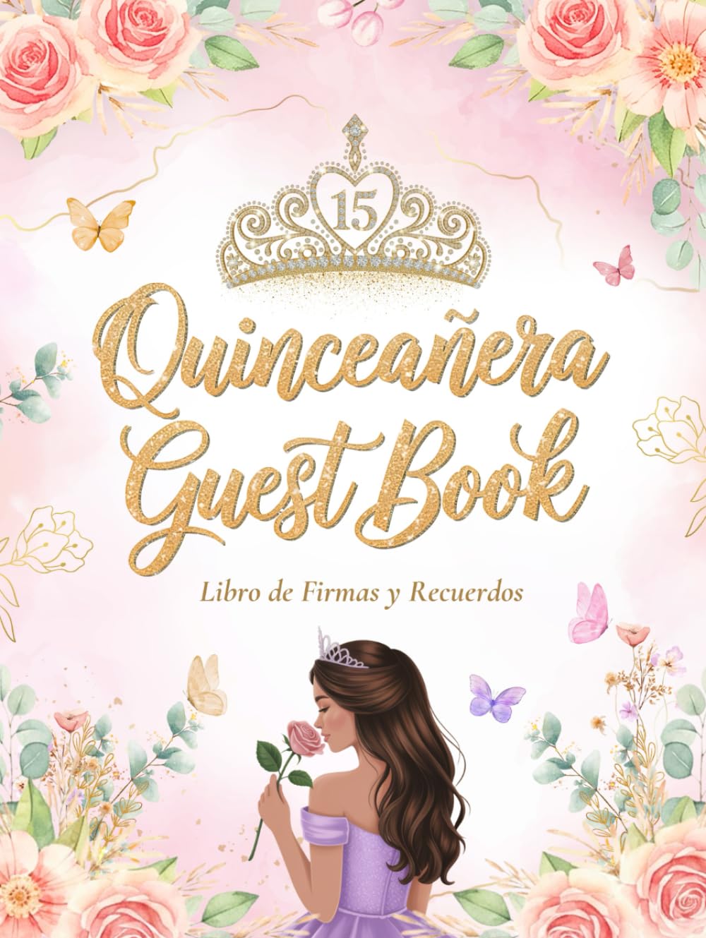 Libro: Quinceanera guest book: Descubre este libro de firmas para 15 años quinceañera, con espacio para fotos y dedicatorias, un álbum de invitados único ... para 15 años y mis quince. (Spanish Edition)
