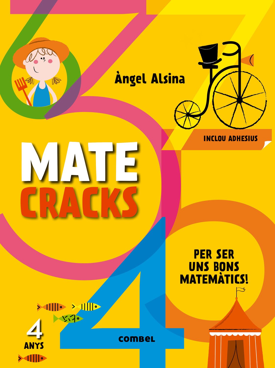 Libro: Matecracks Per ser un bon matemàtic 4 anys: 2