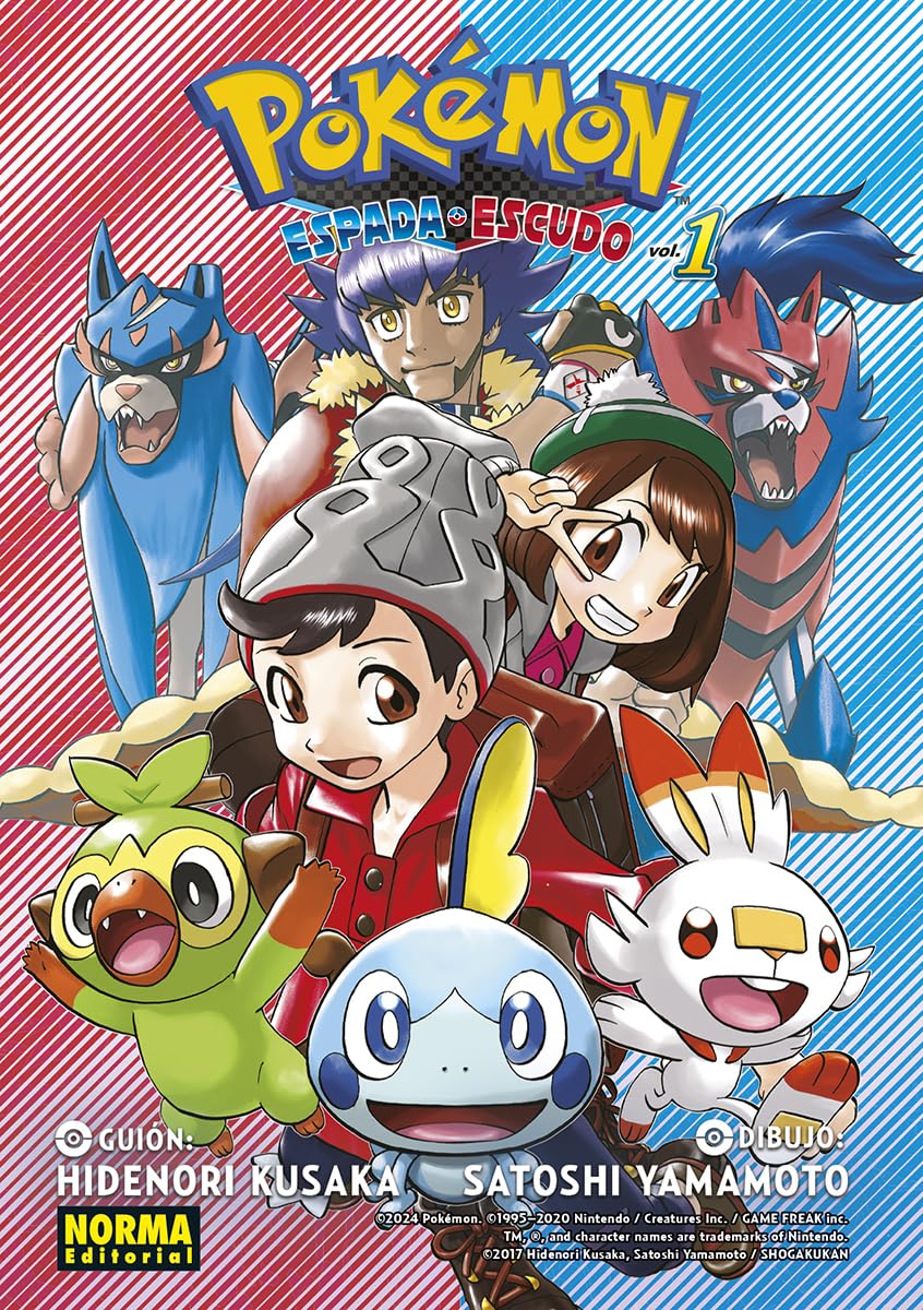 Libro: POKEMON ESPADA Y ESCUDO 01: 1