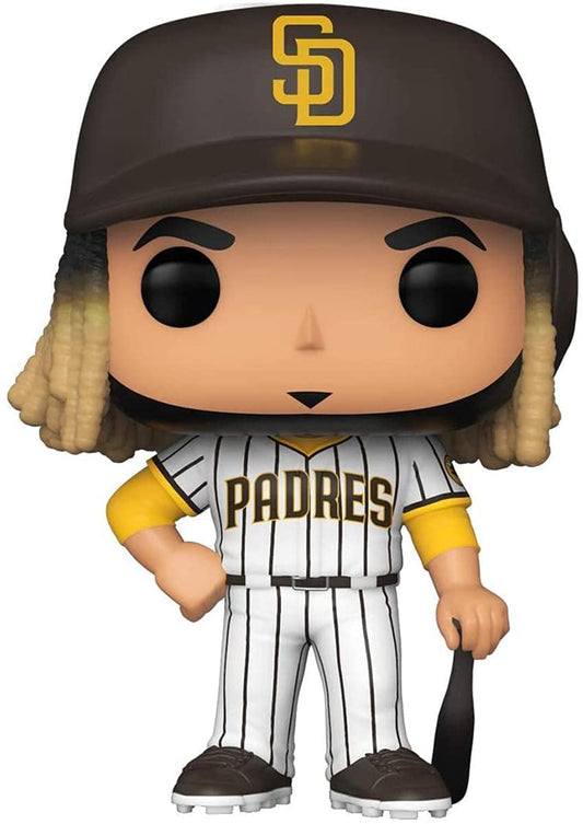 Funko POP MLB: Padres - Fernando Tatís Jr. (Home Uniform) Multicolor, 3.75 Pulgadas