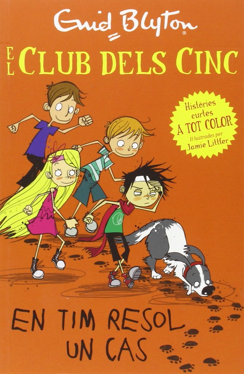 Libro: En Tim resol un cas (Els cinc. Histories curtes)