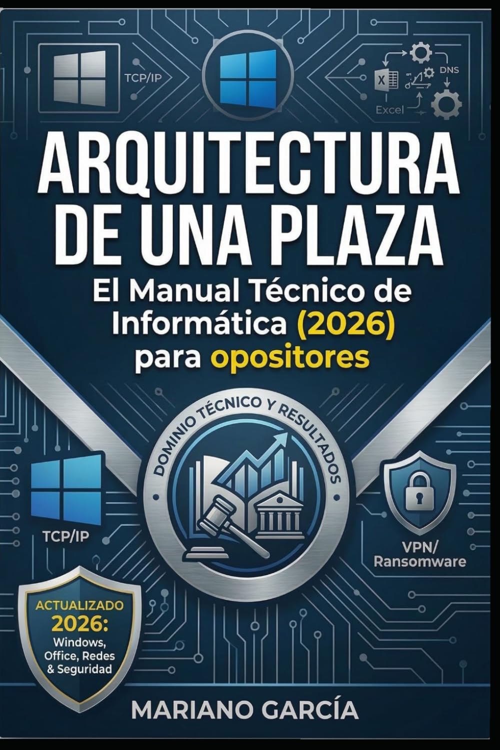 Libro: Arquitectura de una plaza: Oposiciones: El manual técnico de informática para opositores (Spanish Edition)