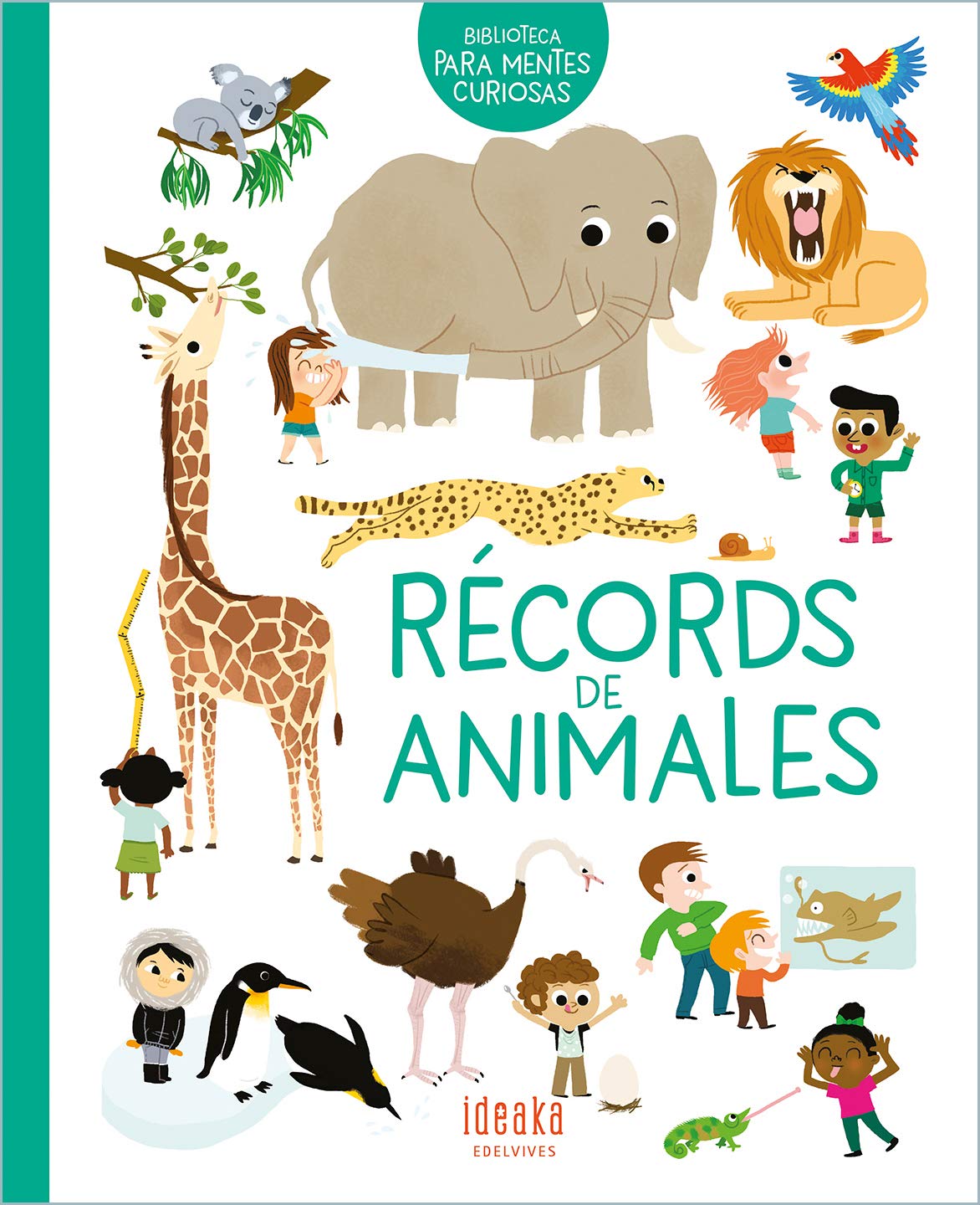 Libro: Récords de animales (Ideaka)