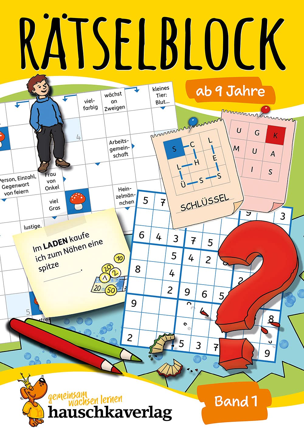Libro: Ratseln, knobeln, logisches denken - t634 - ratselblock ab 9 jahre, band 1: Kunterbunter Rätselspaß: Labyrinthe, Fehler finden, Kreuzworträtsel, Sudokus, Logicals u.v.m.: 634