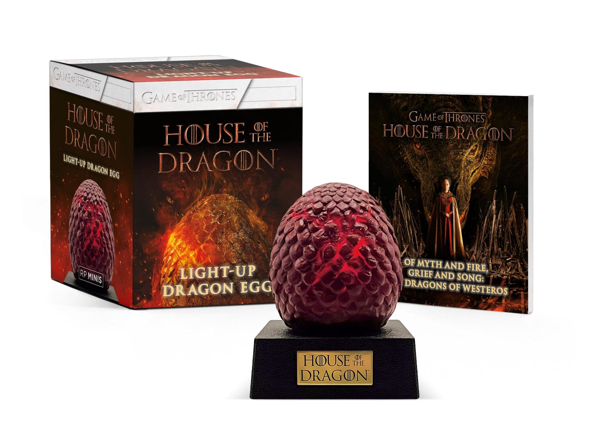 Libro: House of the Dragon: Light-Up Dragon Egg (RP Minis)
