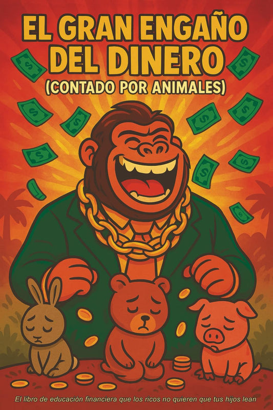 El Gran Engaño del Dinero: El libro de educación financiera que los ricos no quieren que los niños lean.