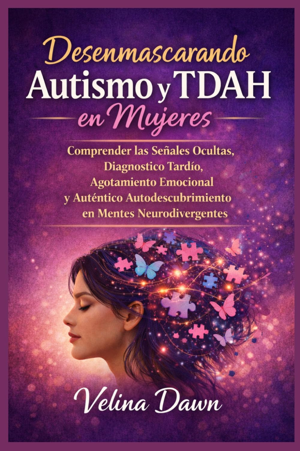 Libro: Desenmascarando Autismo y TDAH en Mujeres: Comprender las Señales Ocultas, Diagnóstico Tardío, Agotamiento Emocional y Auténtico Autodescubrimiento en Mentes Neurodivergentes