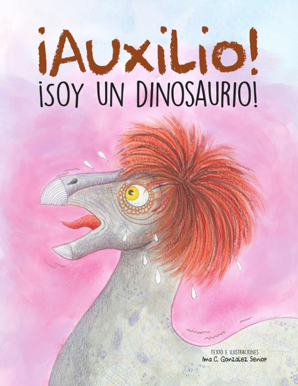 Libro: ¡Auxilio! ¡Soy un dinosaurio!: La fantástica aventura de Emiliano entre dinosaurios, para niños a partir de 5 años. Un cuento infantil ilustrado, con ... cautiva de principio a fin (Spanish Edition)