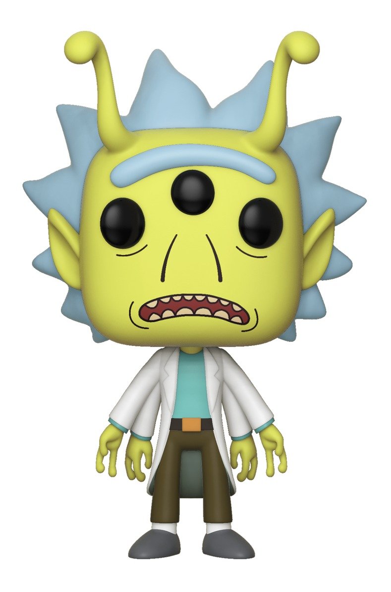 Funko Pop! Animación #338 Rick and Morty Alien Rick (2018 Spring Convention Exclusivo)