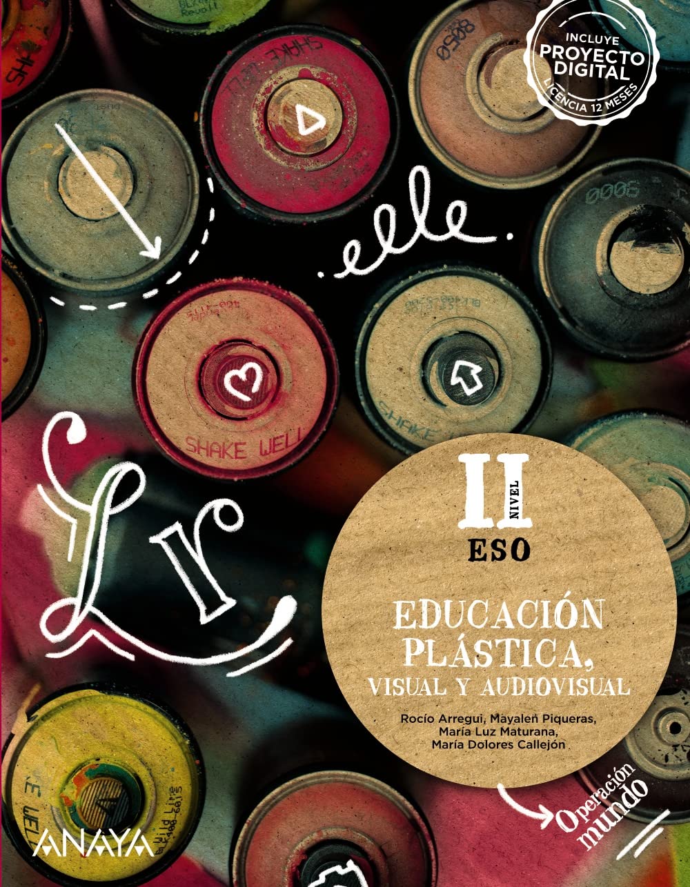 Libro: Educación Plástica, Visual y Audiovisual. Nivel II. (Opción no fungible)