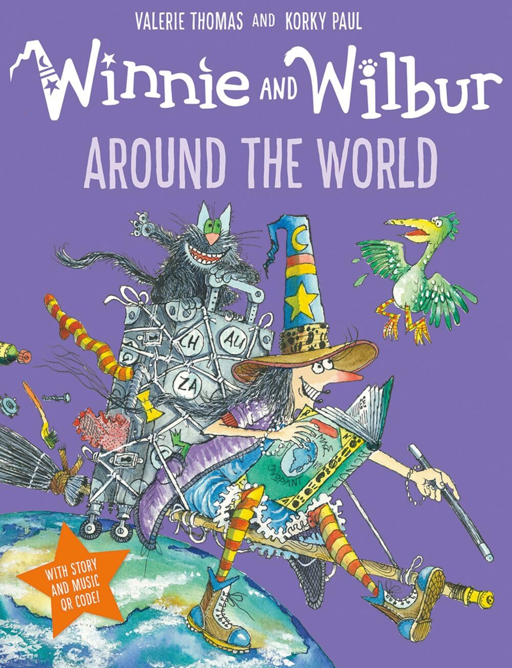 Libro: Winnie & Wilbur Around the World