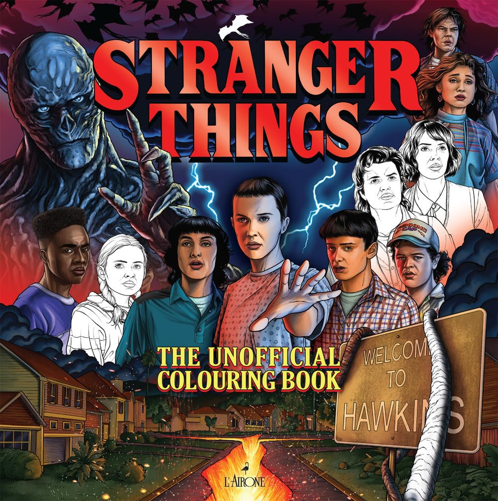 Libro: Stranger things. The unofficial colouring book (The happy books)