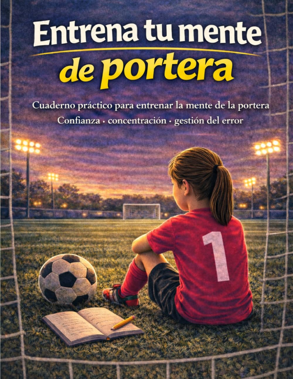Libro: Entrena tu mente de portera: Cuaderno práctico para desarrollar confianza, concentración y mentalidad de portera (Diario de un portero)