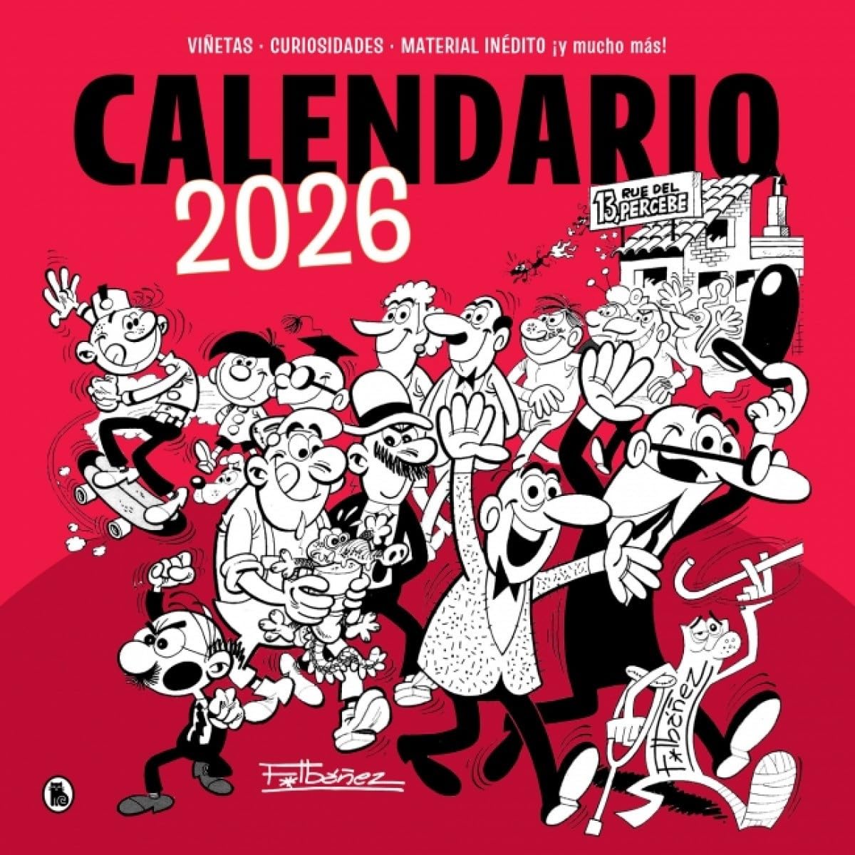 Libro: Calendario Ibáñez 2026 (Bruguera Clásica)