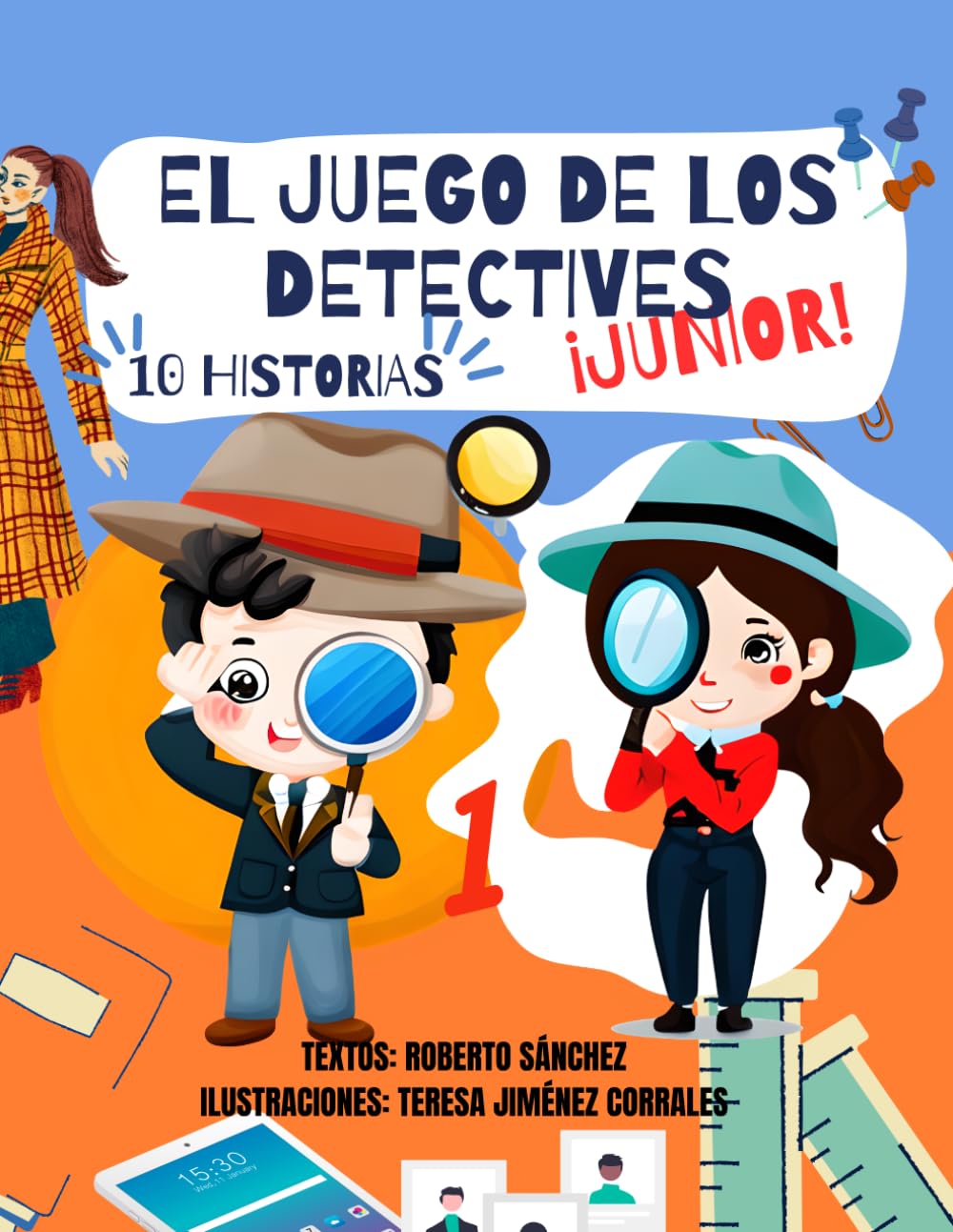 Libro: El Juego de los Detectives Junior 1: (Color estándar)