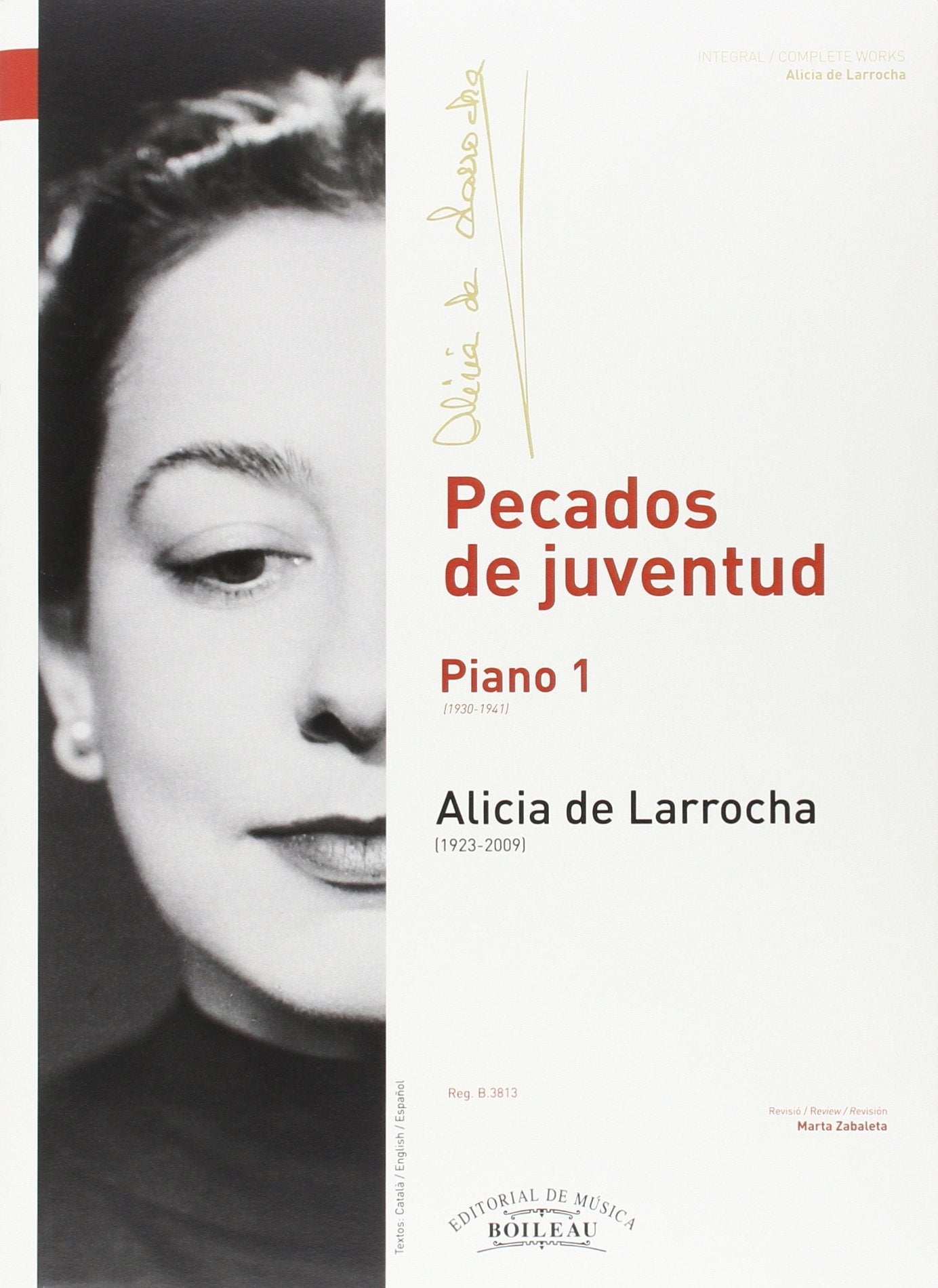 Libro: Pecados de Juventud: Piano 1