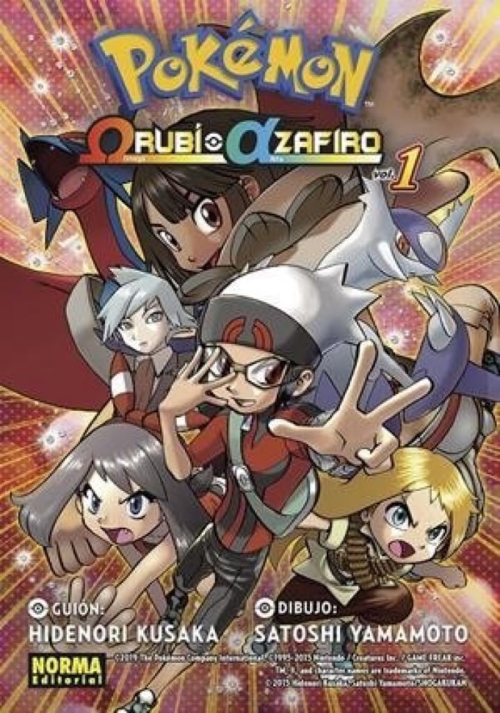 Libro: POKEMON OMEGA RUBI ALFA ZAFIRO 01 (NUEVO PVP)