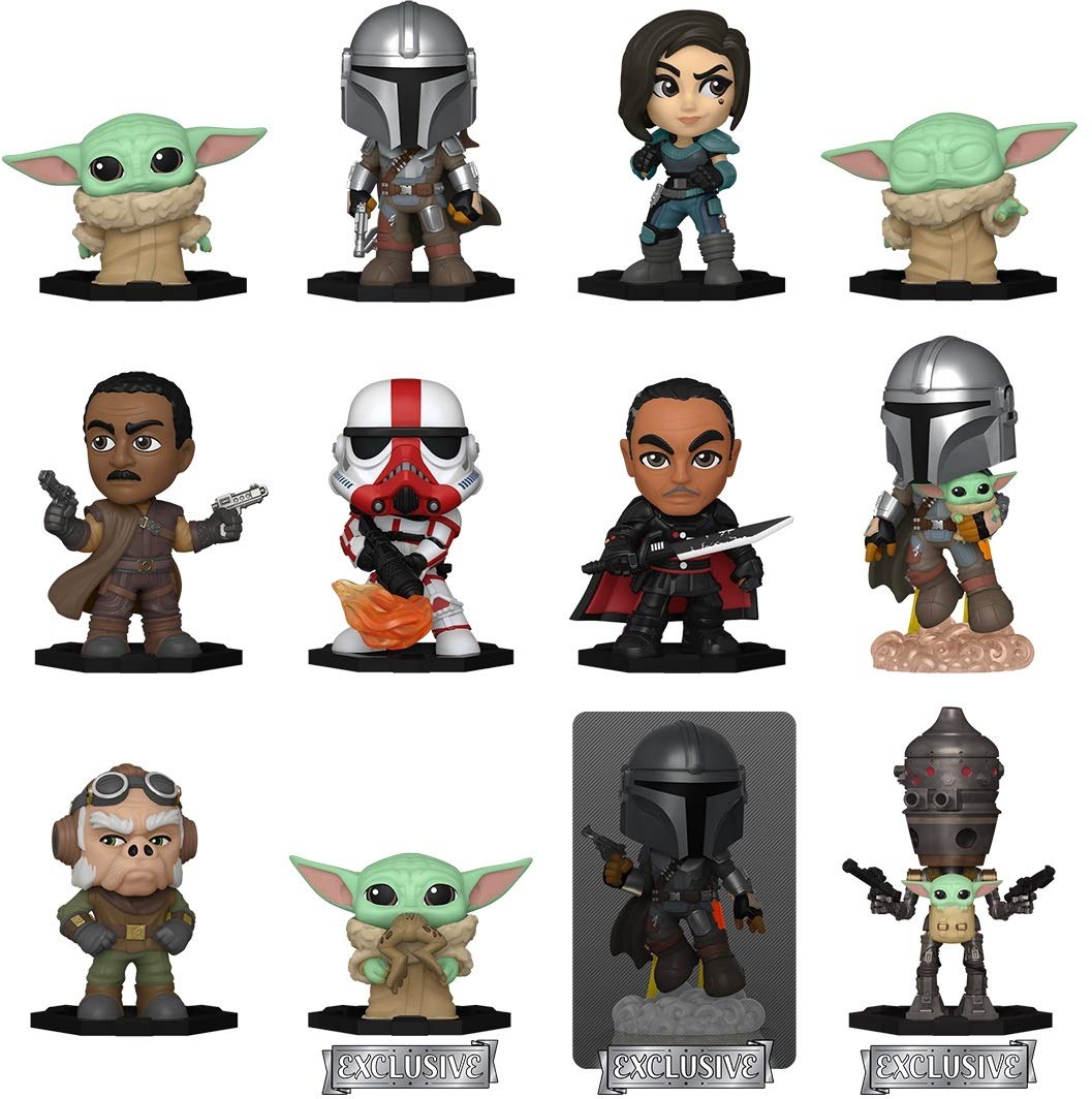 Funko Pop: Star Wars: El Mandaloriano - Mystery Mini Blind Box 2 - Display 12 Pieces