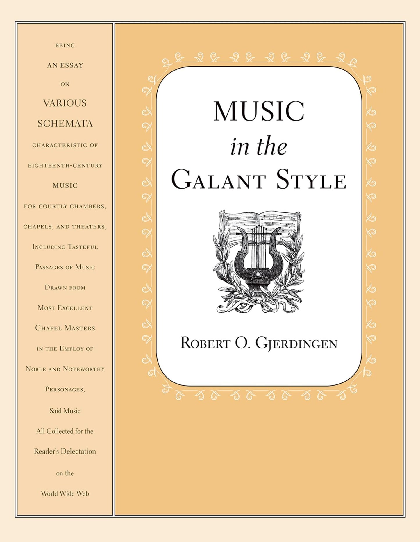 Libro: Music in the Galant Style