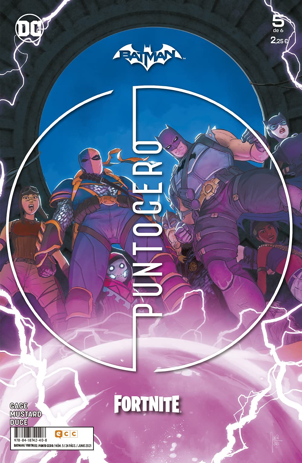 Libro: Batman/Fortnite: Punto cero núm. 05 De 6