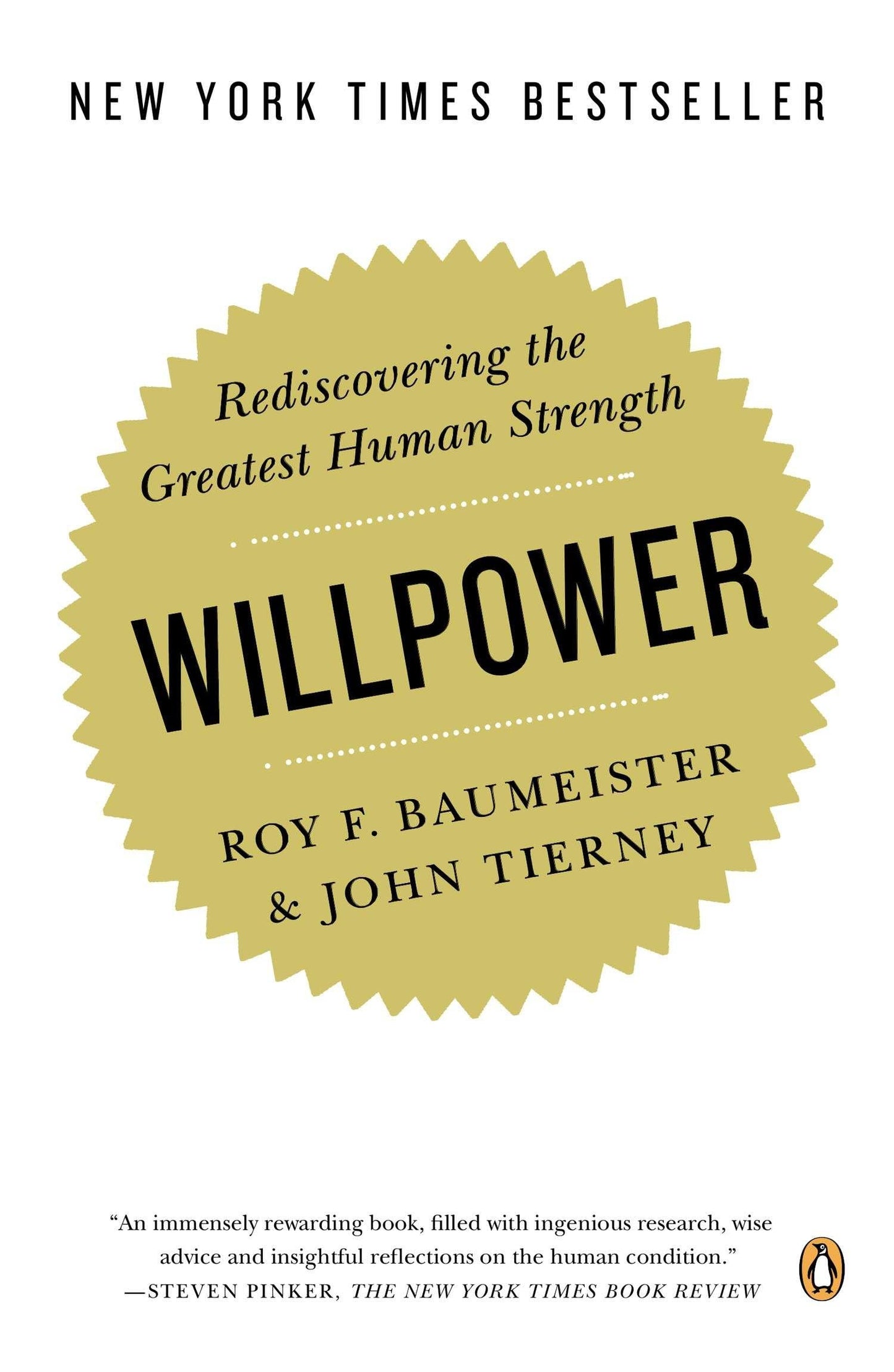 Libro: Willpower: Rediscovering the Greatest Human Strength