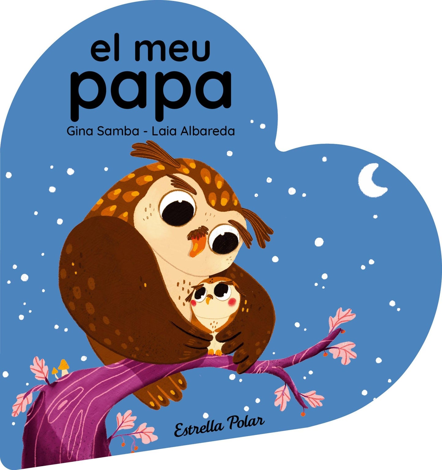 Libro: El meu papa. Llibre de cartró en forma de cor