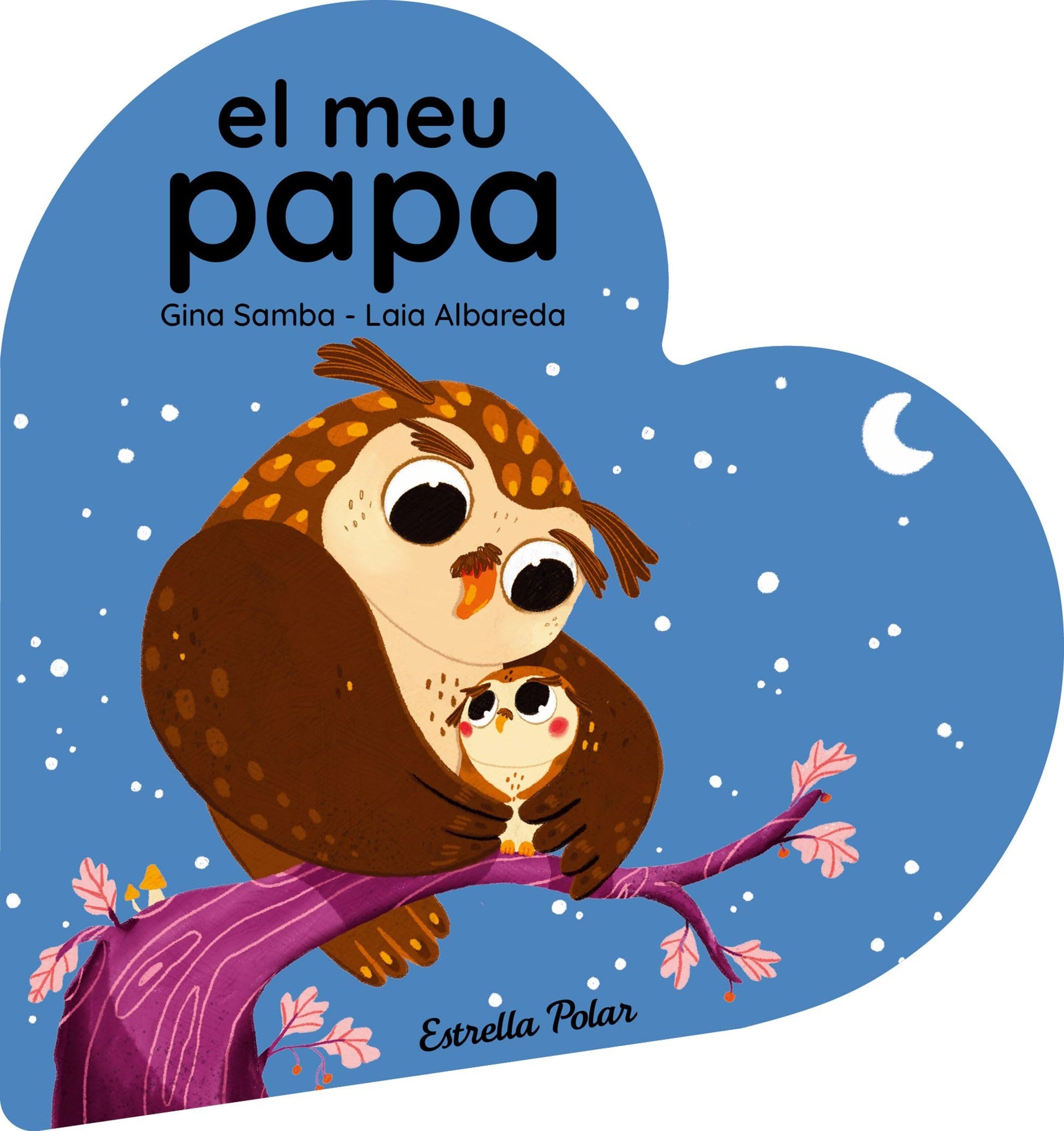 Libro: El meu papa. Llibre de cartró en forma de cor