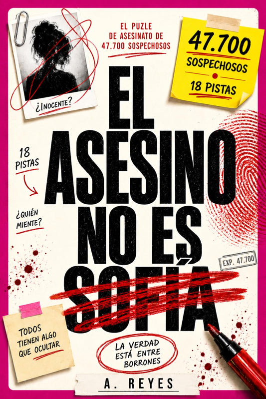 El Asesino no es Sofía: El Enigma de los 47.700 Sospechosos