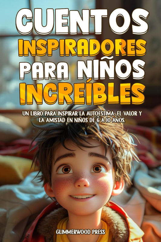 CUENTOS INSPIRADORES PARA NIÑOS INCREÍBLES: Un libro para inspirar la autoestima, el valor y la amistad en niños de 6 a 10 años. (Cuentos para niños - Glimmerwood)