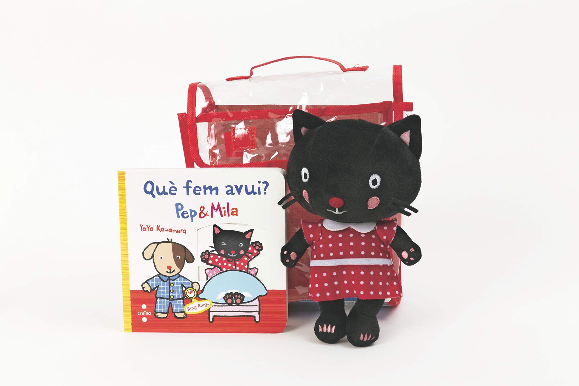 Libro: Pep i Mila. Lot Què fem avui? Llibre + nino Mila