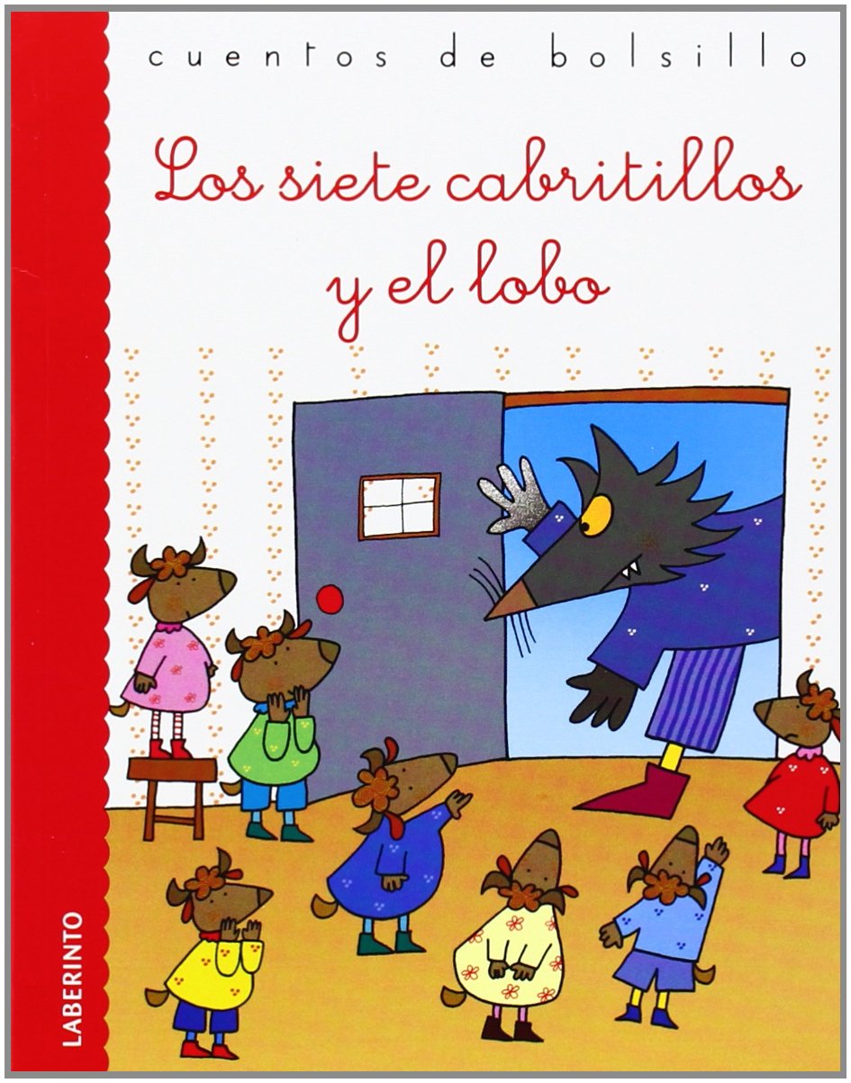 Libro: Los siete cabritillos y el lobo: 25 (Cuentos de bolsillo)