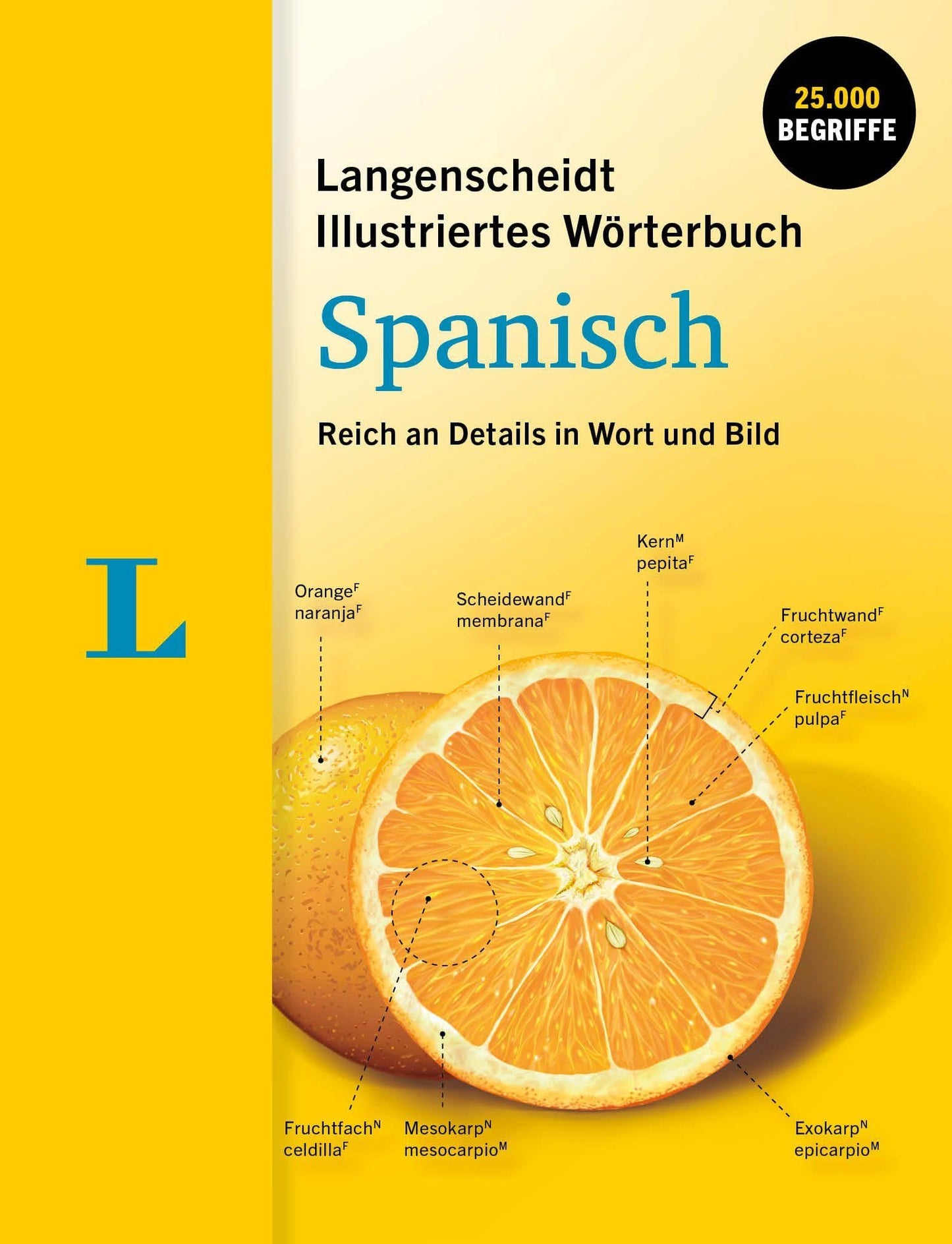 Libro: Langenscheidt Illustriertes Wörterbuch Spanisch: Reich an Details in Wort und Bild