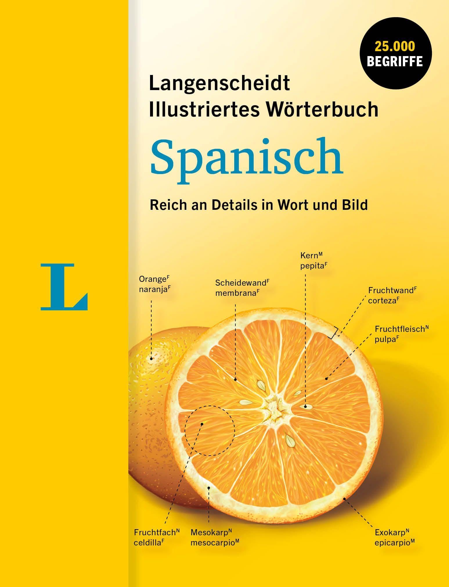 Libro: Langenscheidt Illustriertes Wörterbuch Spanisch: Reich an Details in Wort und Bild