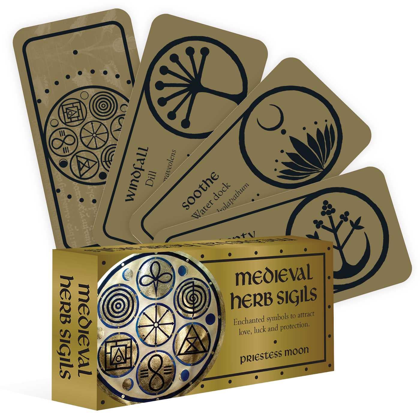 Libro: Medieval Herb Sigils (Rockpool Mini Cards)