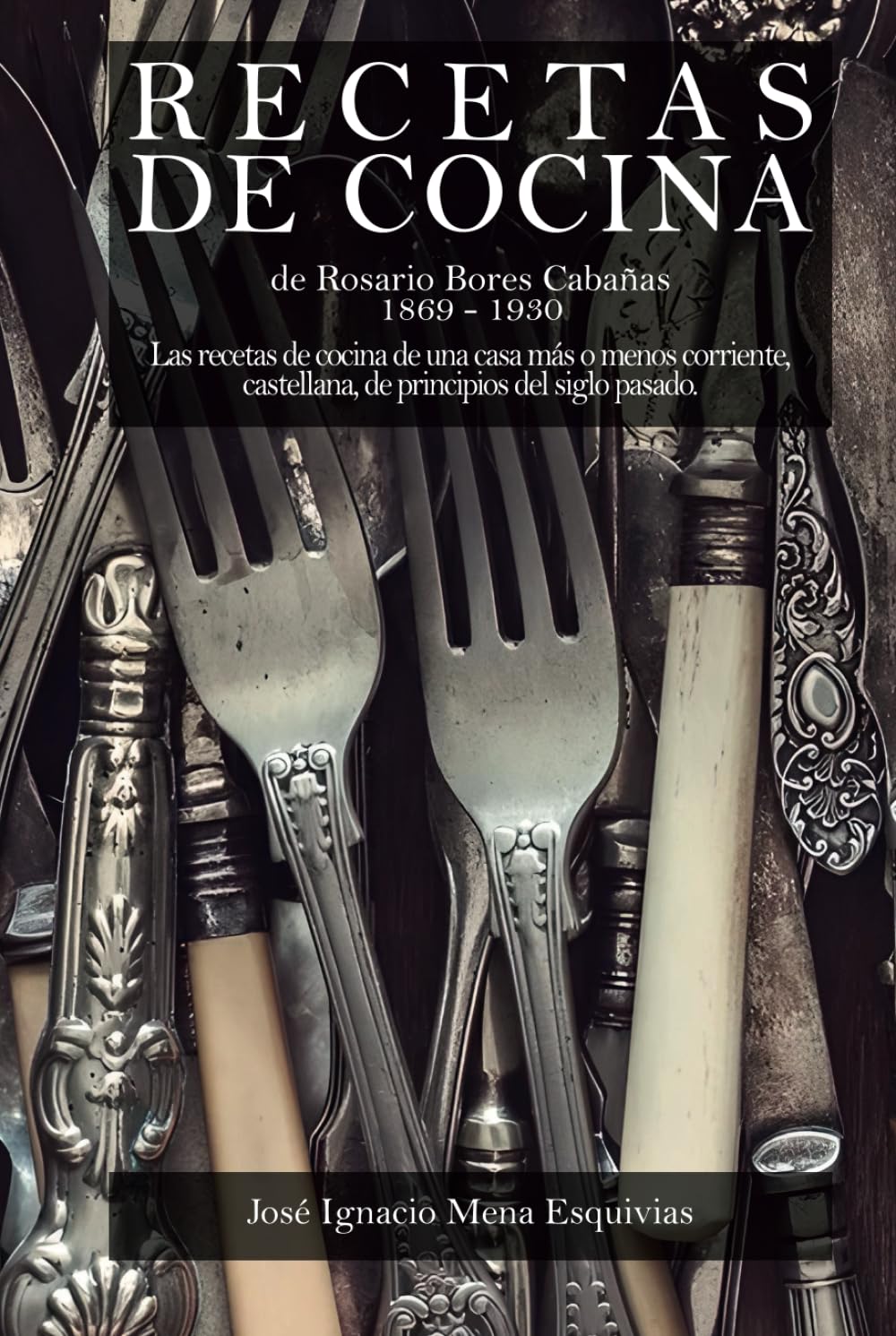 Libro: Recetas de cocina: Las recetas de cocina de una casa más o menos corriente, castellana, de principios del siglo pasado.