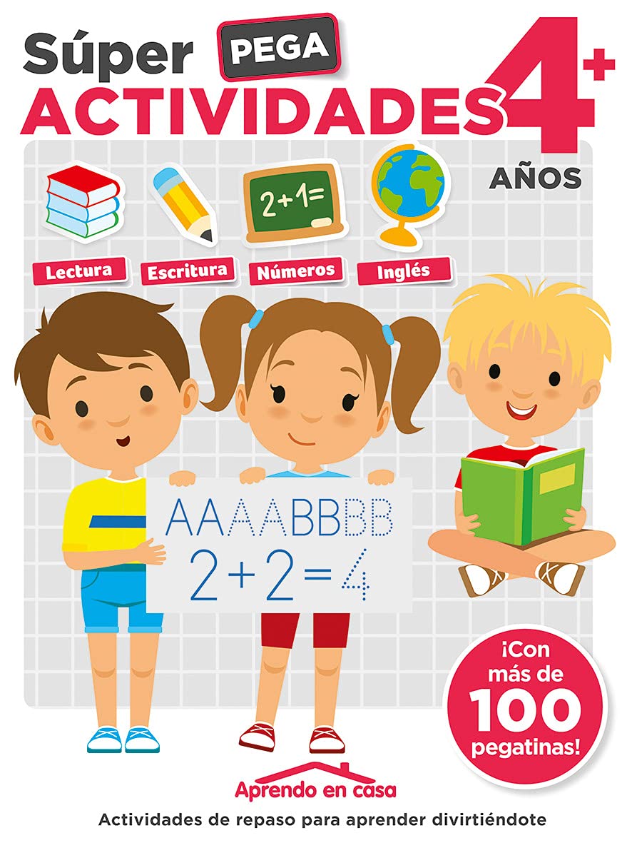 Libro: SUPER PEGA 4 5 AÃ‘OS
