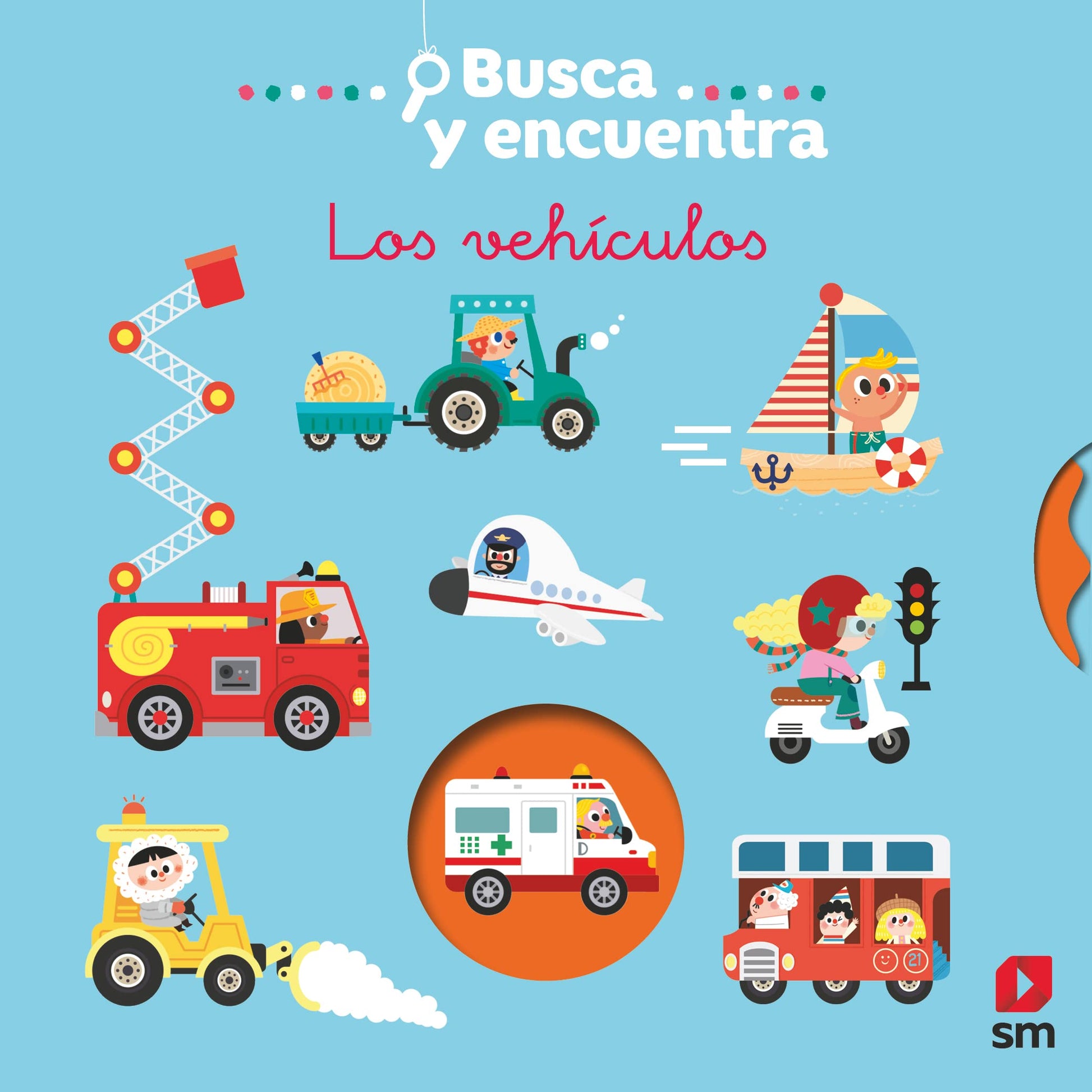 Libro: Busca y encuentra los vehículos