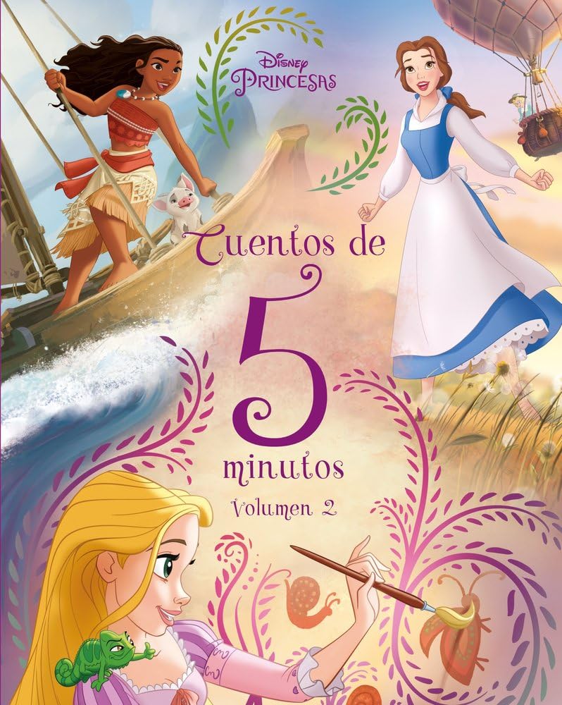 Libro: Princesas. Cuentos de 5 minutos. Volumen 2 (Disney. Princesas)