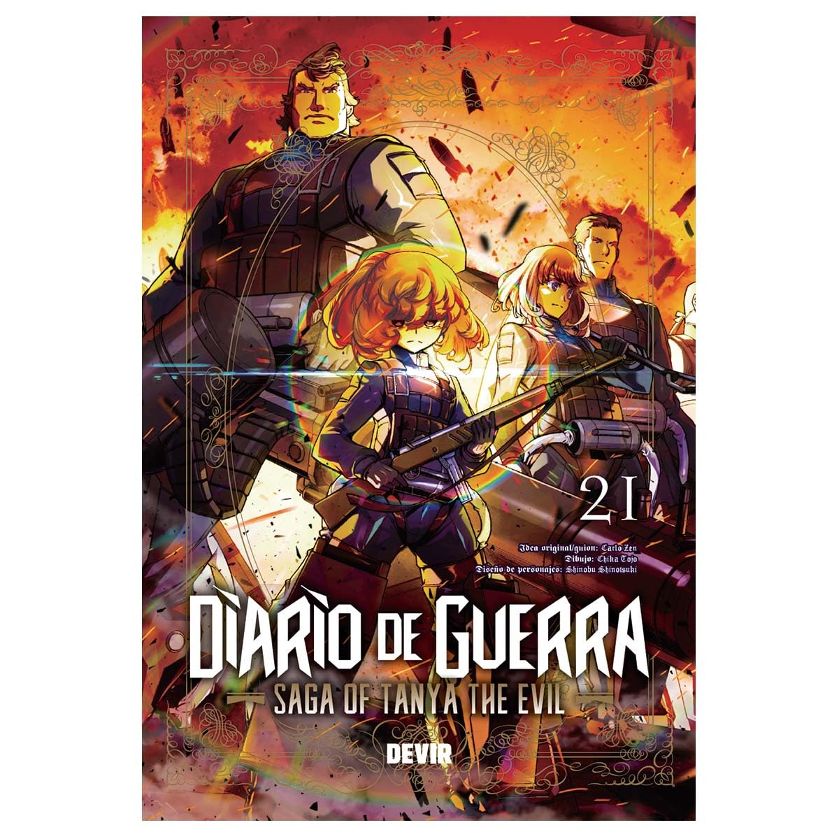 Libro: Diario de Guerra Saga of Tanya the Evil 21