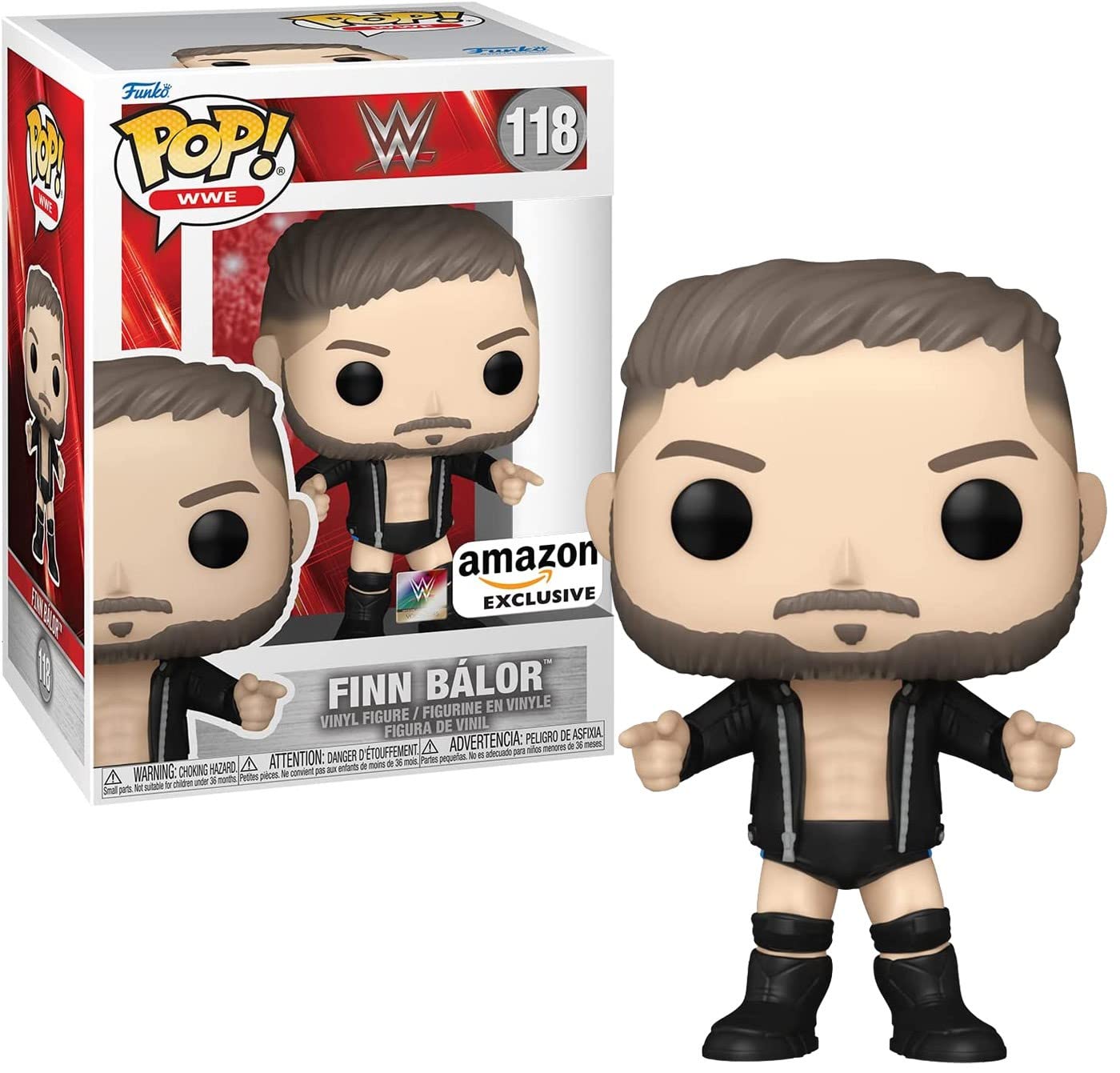 Funko Pop WWE: Finn Balor - (Balor Club) - Exclusivo Amazon