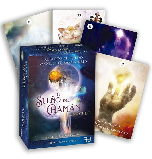 El sueño del chamán, oráculo: Libro guía y 64 cartas (ADIVINACION-TAROT-JUEGOS)