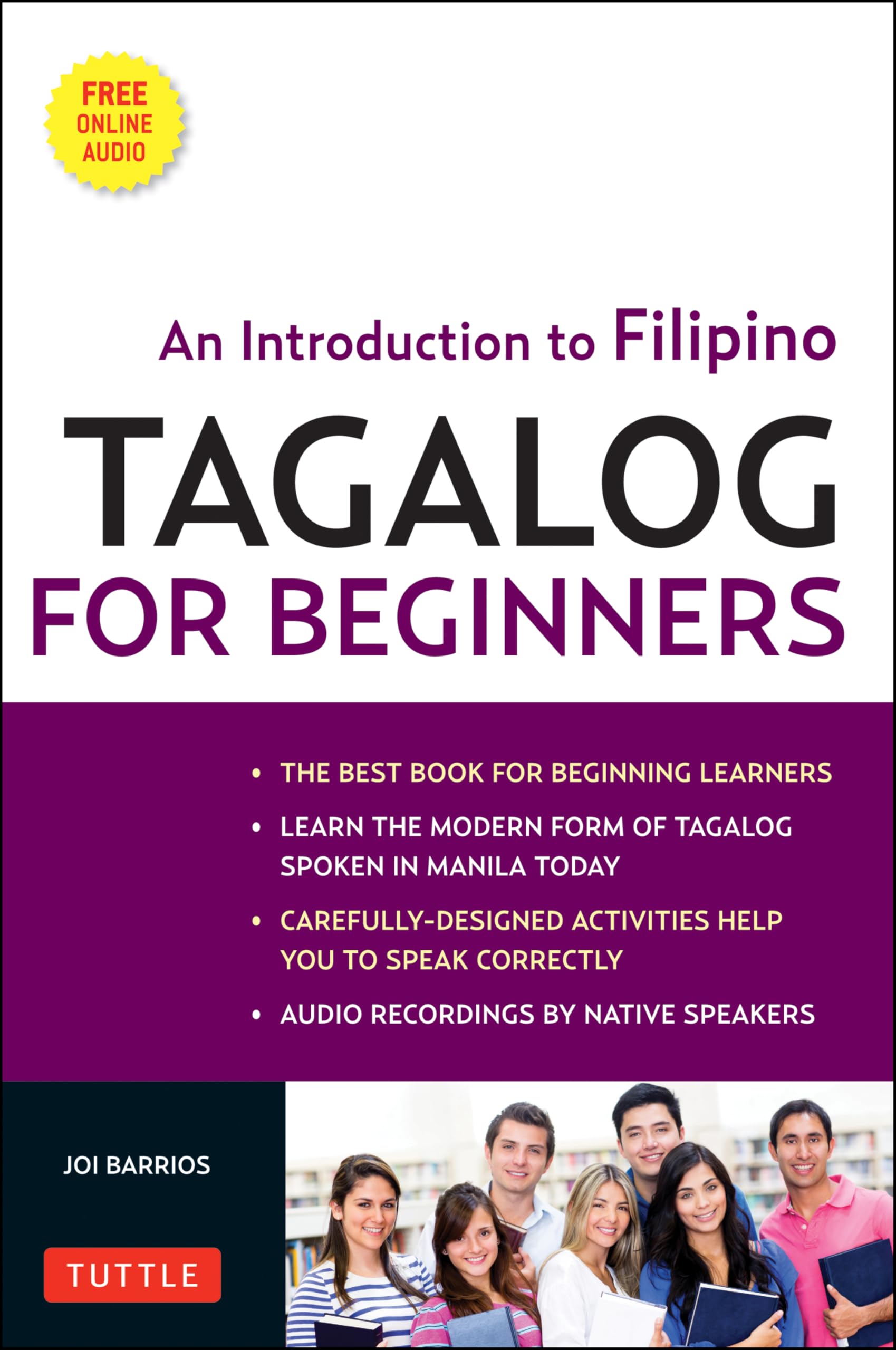 Libro: Tagalog for Beginners: An Introduction to Filipino, the National Language of the Philippines (Online Audio included)