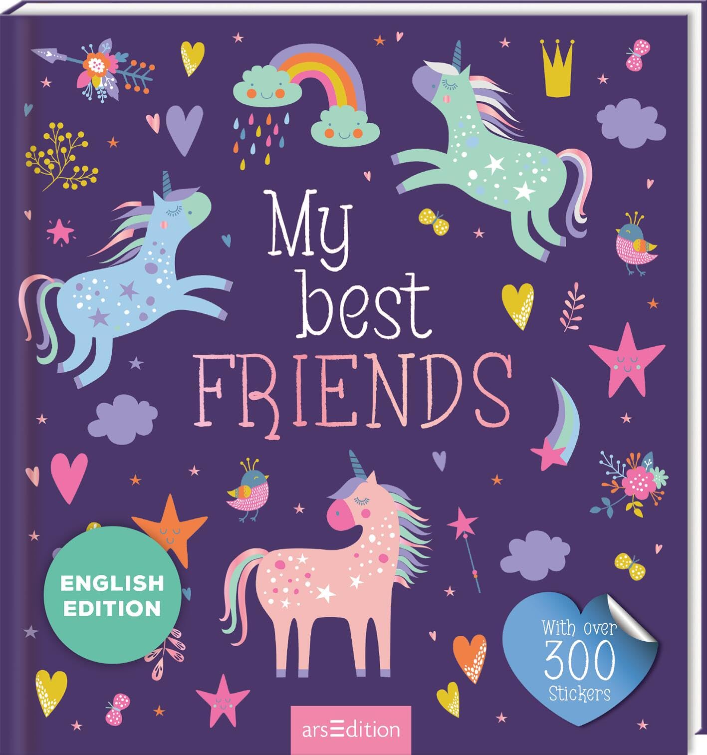 Libro: My Best Friends - Unicorn: With over 300 Stickers | English Edition