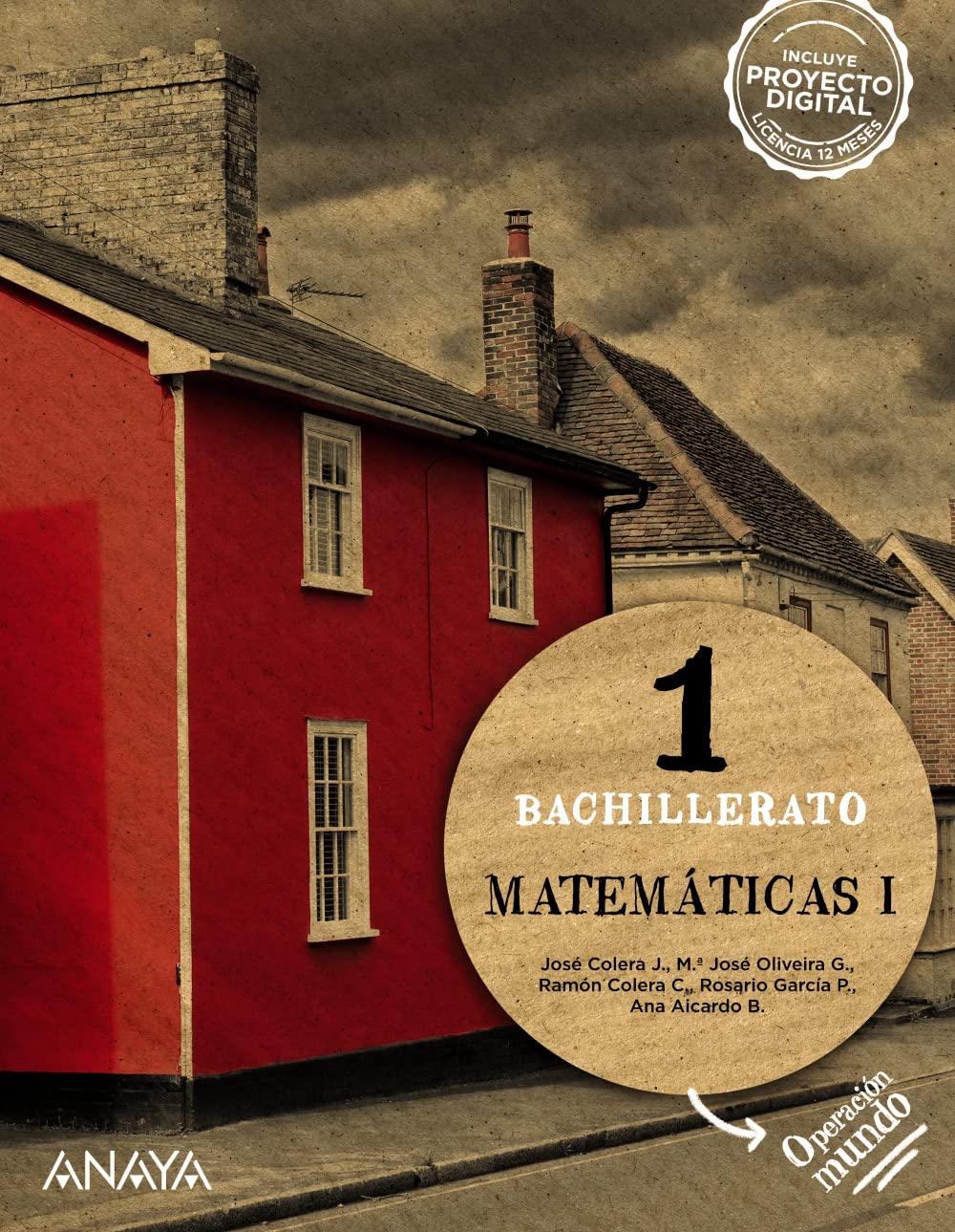 Libro: Matemáticas I.