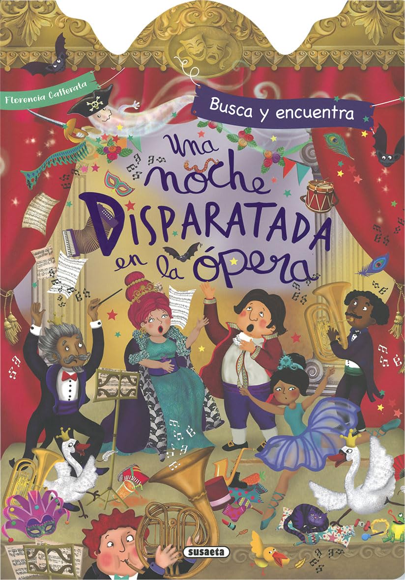 Libro: Una noche disparatada en la Ópera (Busca y encuentra en el castillo)
