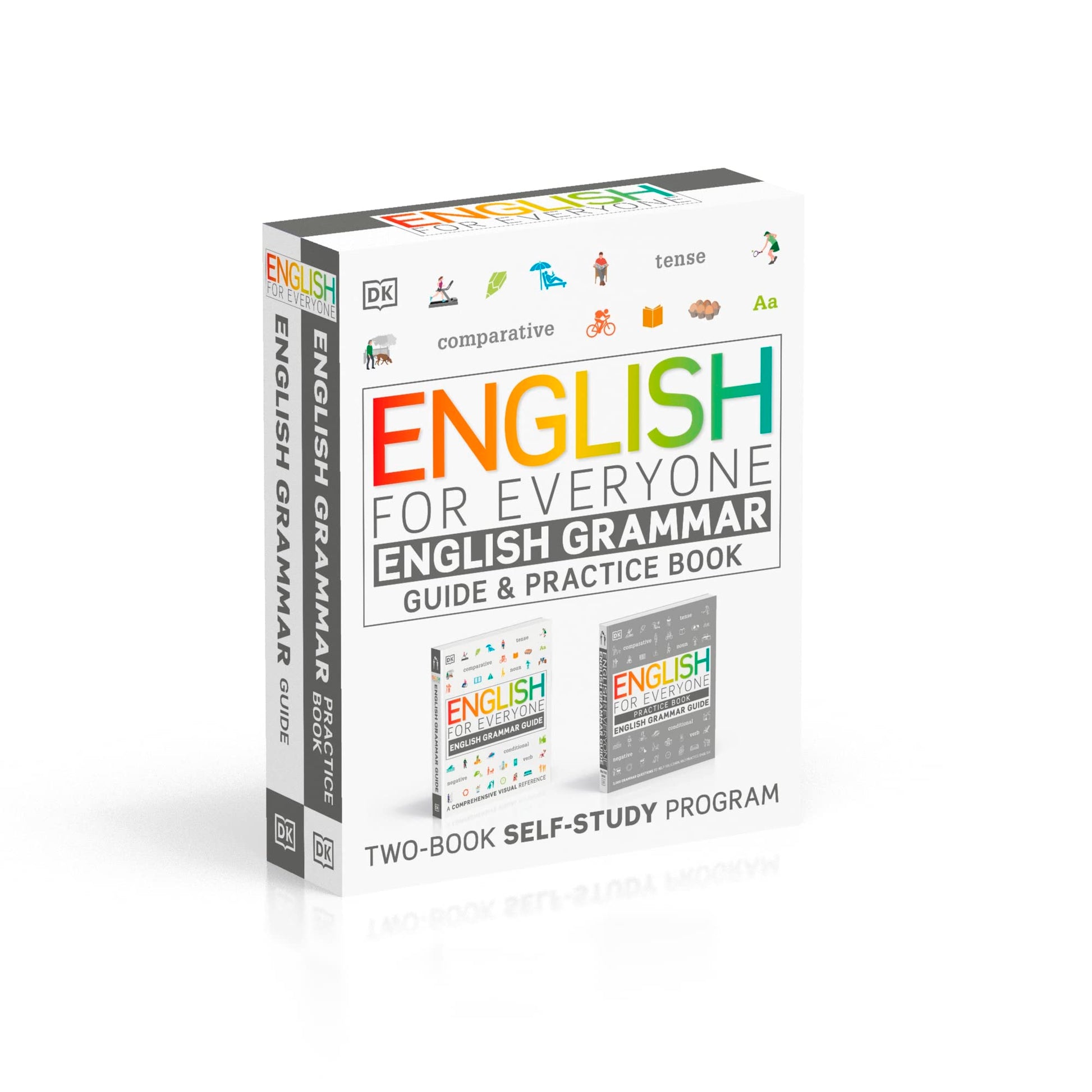 Libro: English for Everyone: English Grammar Guide and Practice Book Grammar Boxset: An ESL Beginner Reference Guide to English Grammar Rules