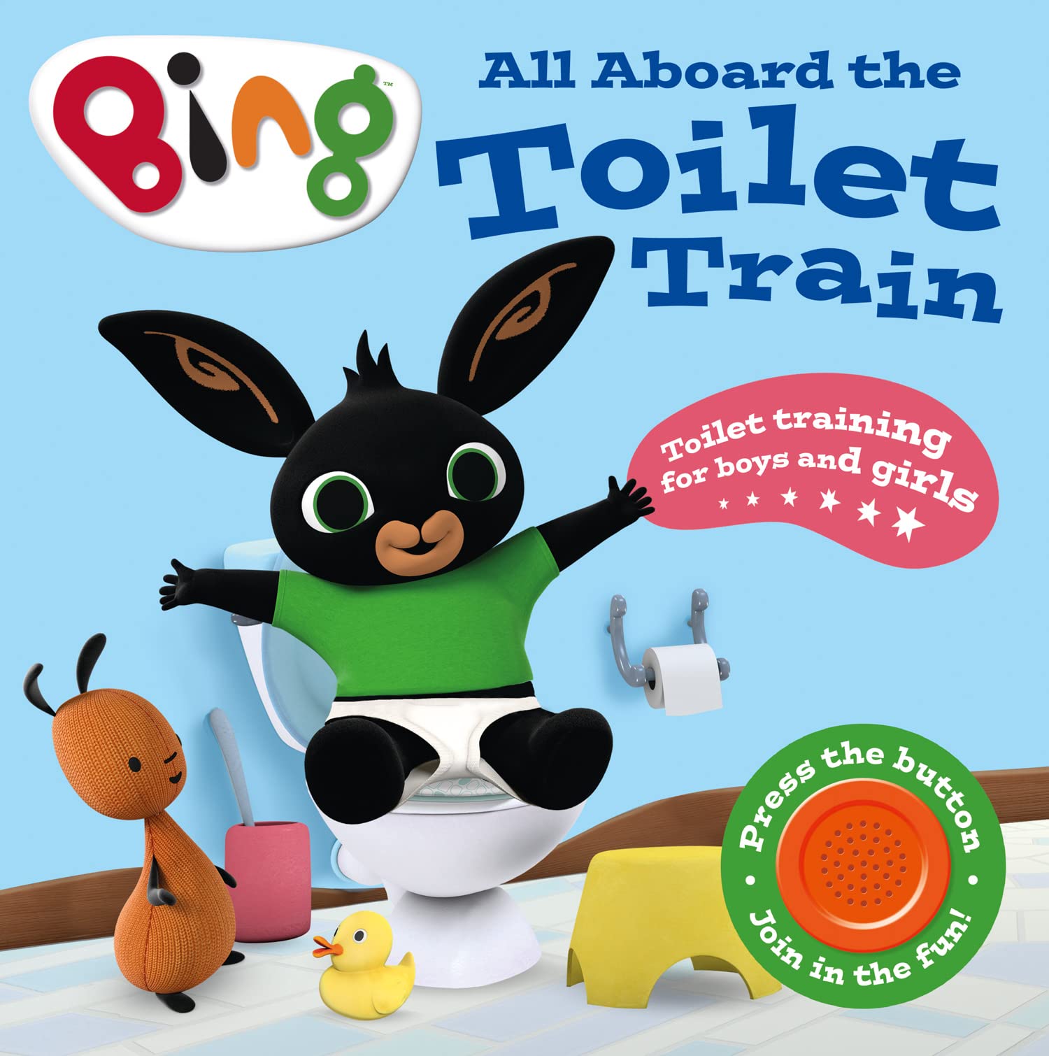 Libro: All Aboard the Toilet Train!: A helpful potty training single-sound board book for chidlren ages 2 to 5 (Bing)