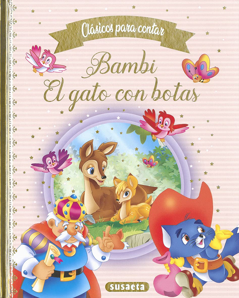Libro: Bambi - El gato con botas (Clásicos para contar)